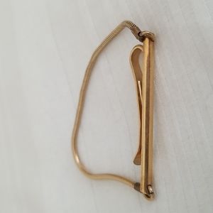 Vintage Krementz Gold Tie Bar Clip